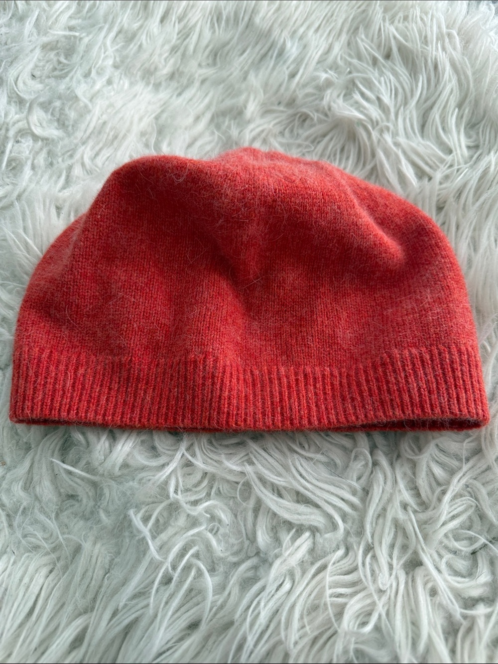 Gap Vintage Burnt Orange Andora Wool Blend Beanie Hat OS